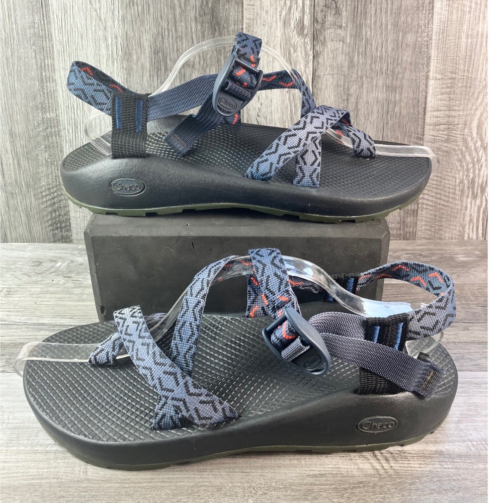 Chaco Men's Z/2 Classic Z/Cloud 2 Blue Geometric Sport Sandals J106171 Size 11